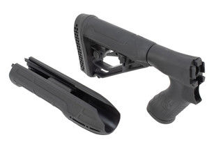 Remington 870 12g Adaptive Tactical M4 Stock and Forend black has sling attach points